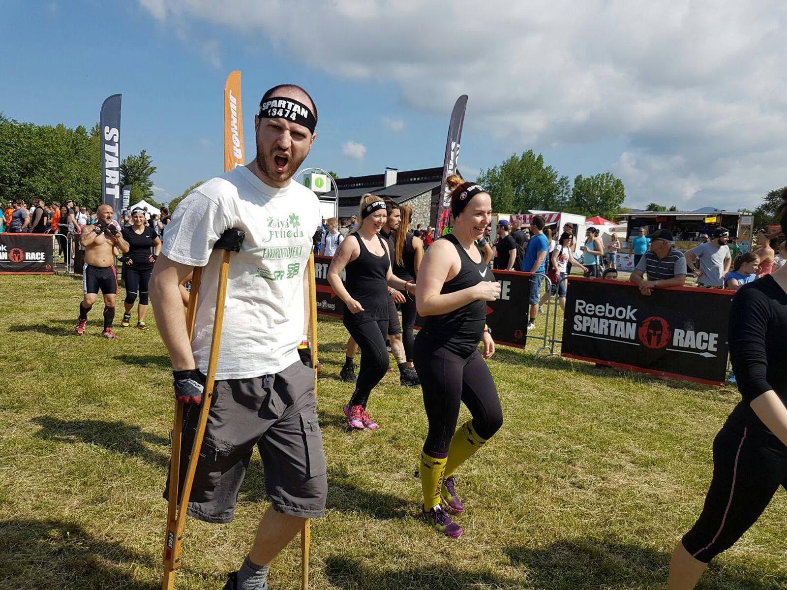 Nezastavil ho ani hendikep. Spartan Race zvládol so cťou