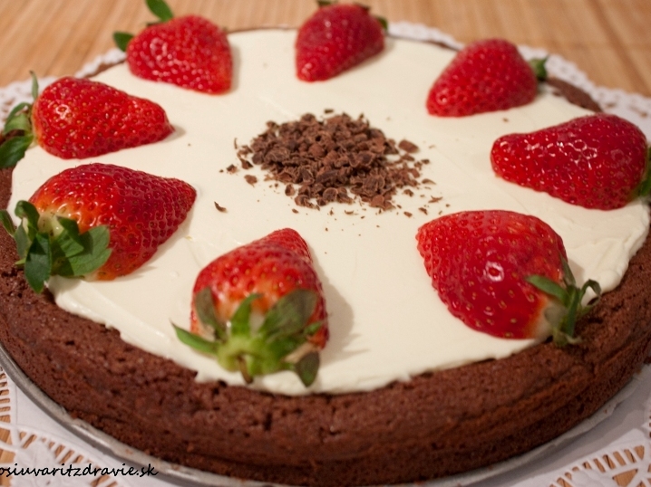 Gaštanovo – čokoládové brownies (bezlepkové)
