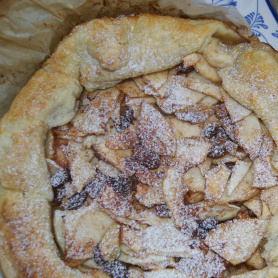 Šťavnatý jablkový pie