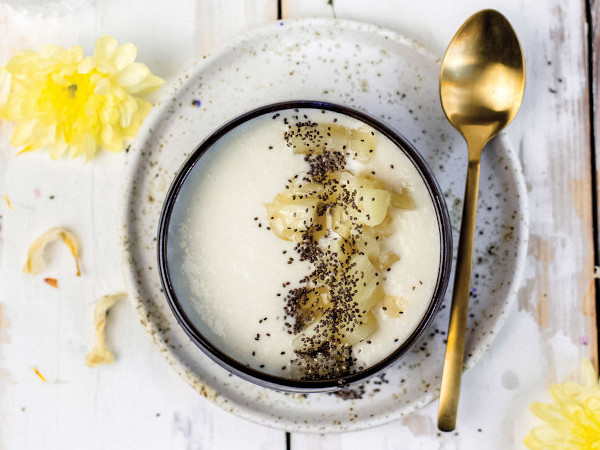 Piña colada bowl s nízkym obsahom kalórií