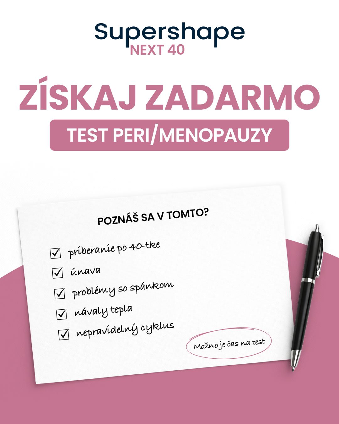 perimenopauza dotaznik NEXT 40